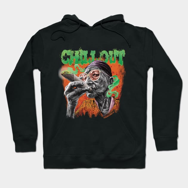 chill out 3 Hoodie by Paskalamak